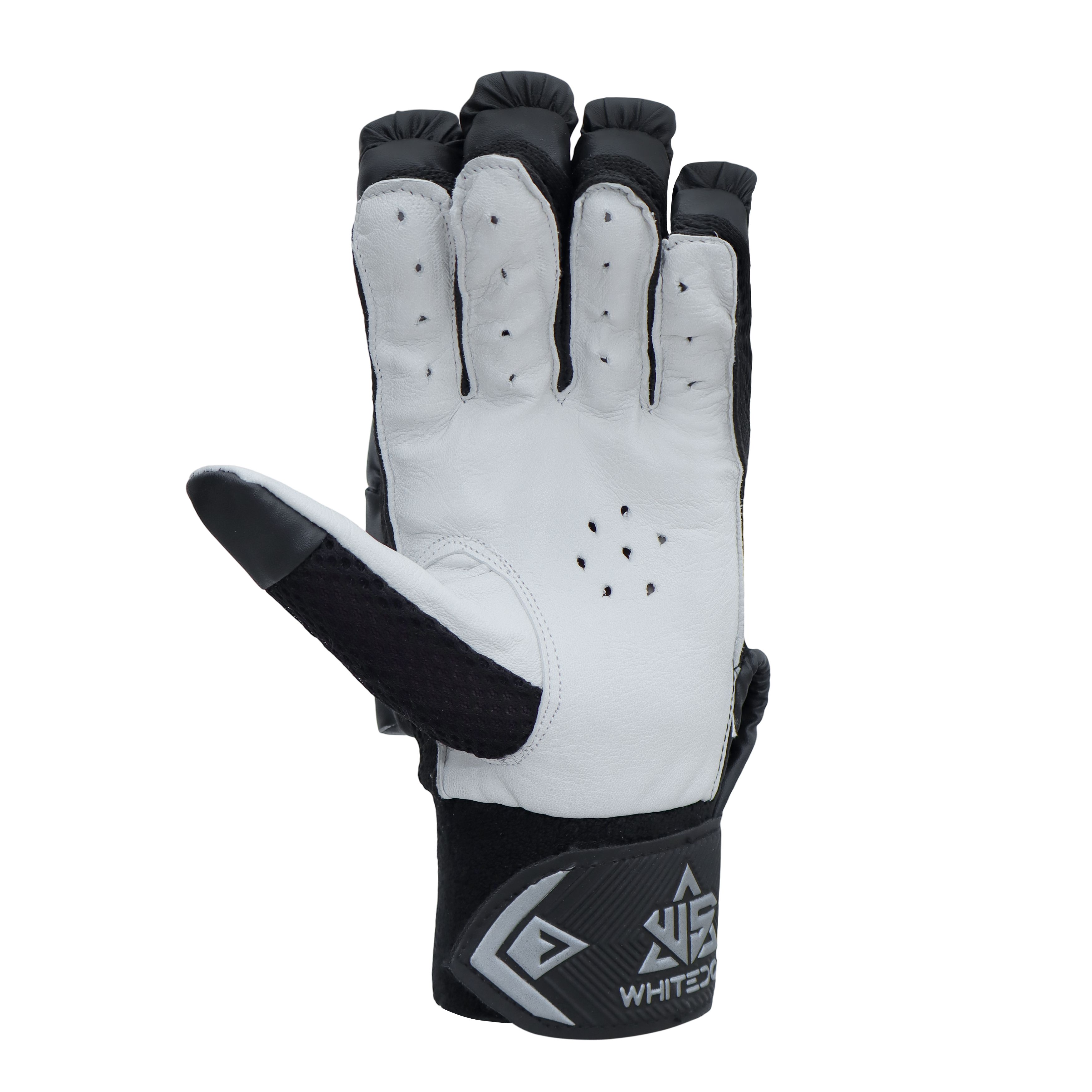 Whitedot Aegis Black Cricket Batting Gloves