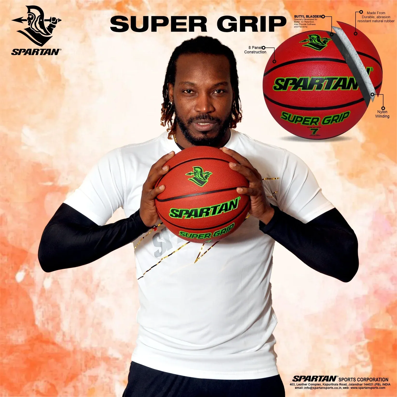 Spartan Super Grip Basketball