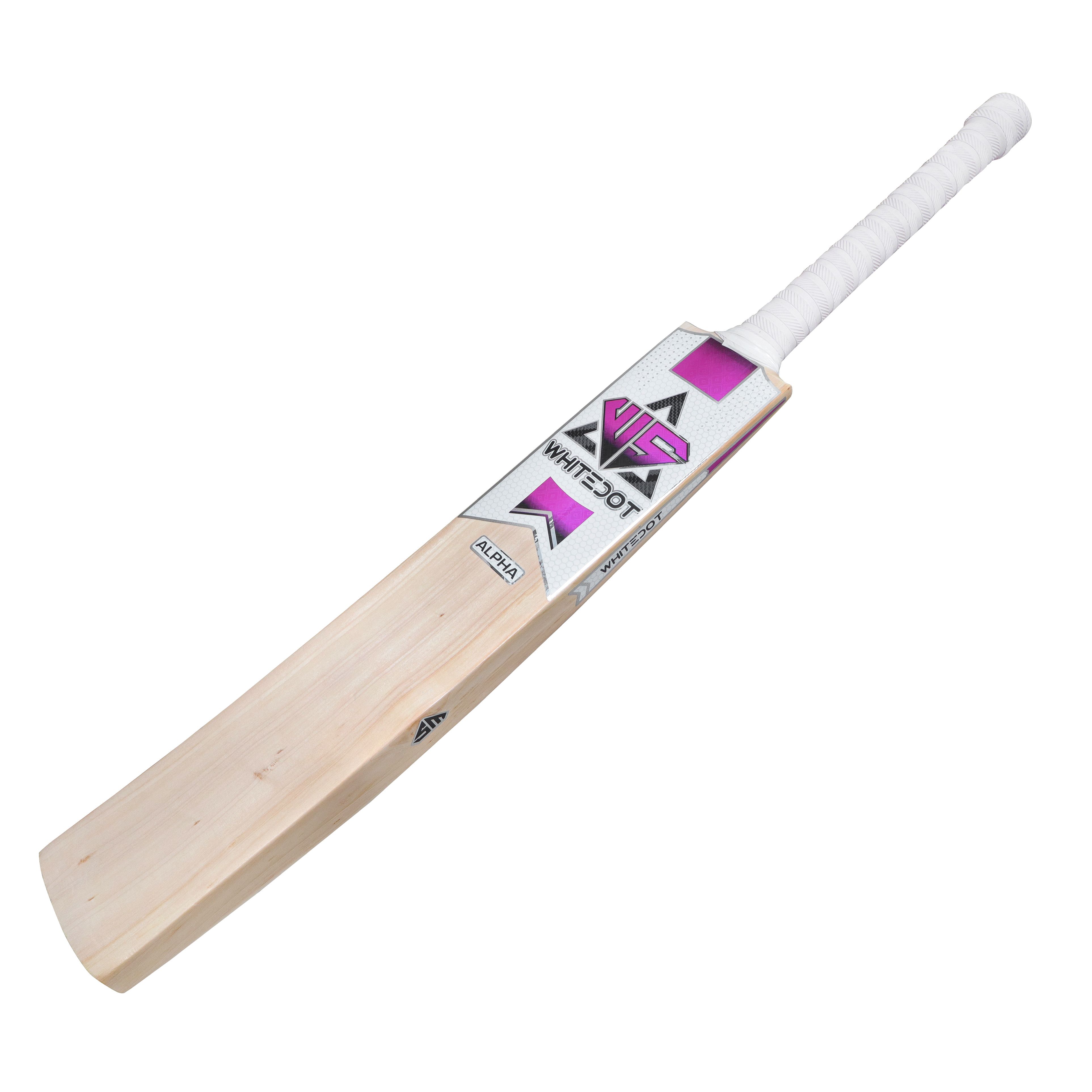 Whitedot Alpha Grade 1 English Willow Nurtured Cricket Bat
