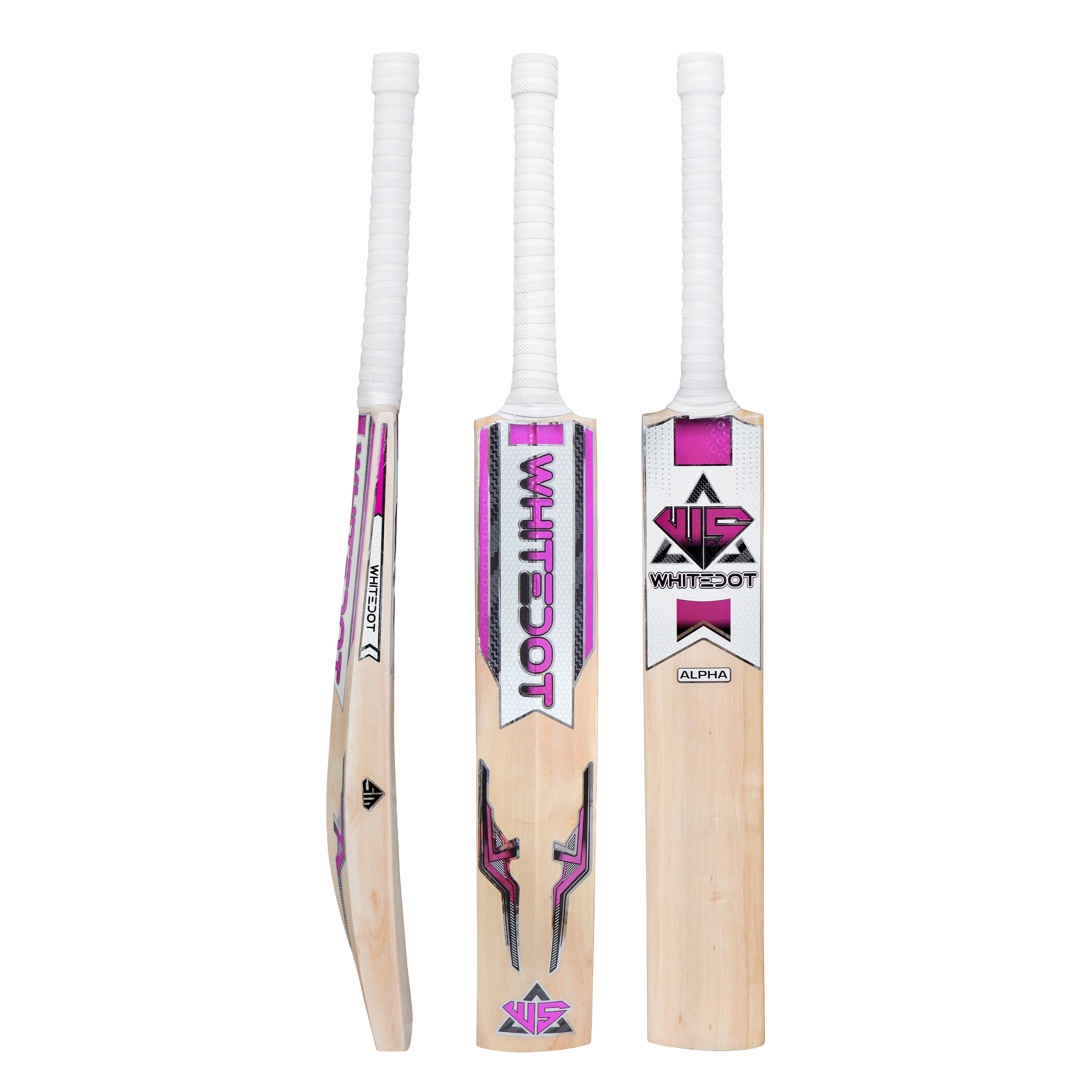 Whitedot Alpha Grade 1 English Willow Nurtured Cricket Bat