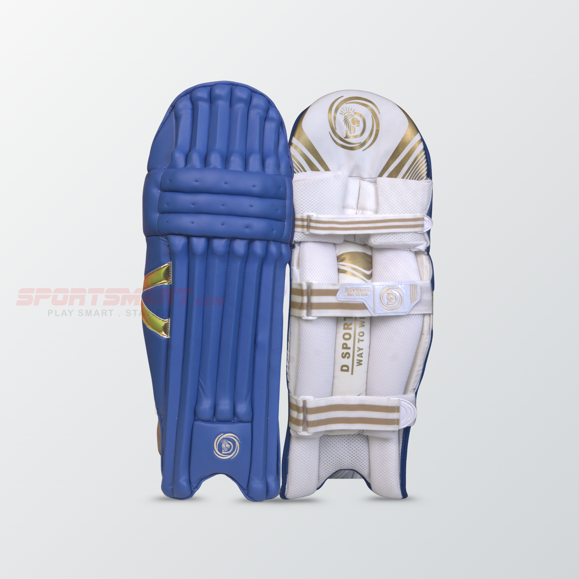 D Sports Blue Batting Pads