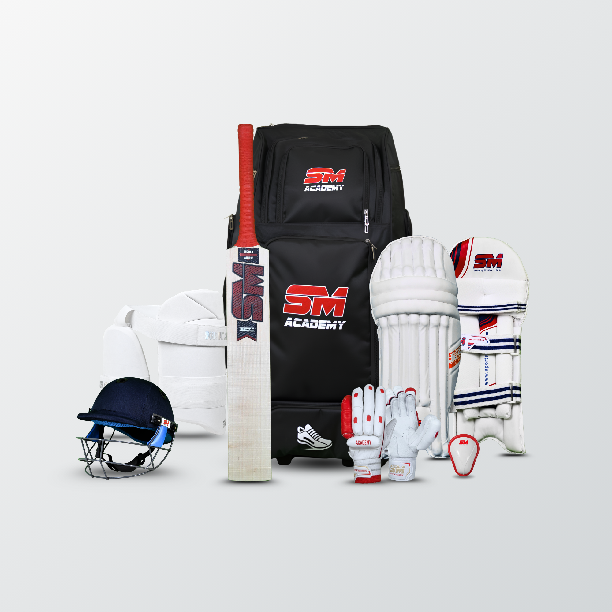 NOVA SM Academy Cricket Full Kit