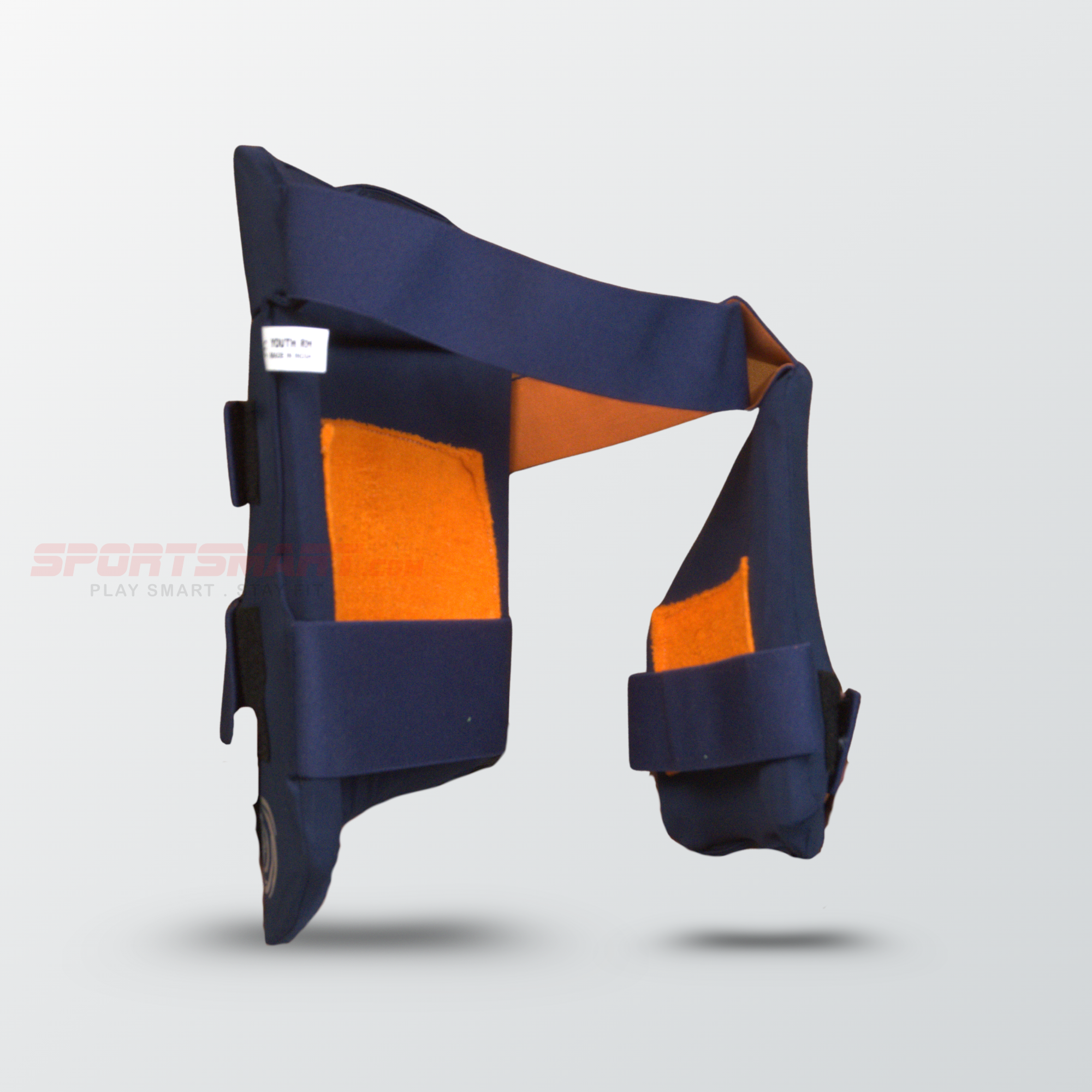 D Sports Blue Orange Thigh Pads