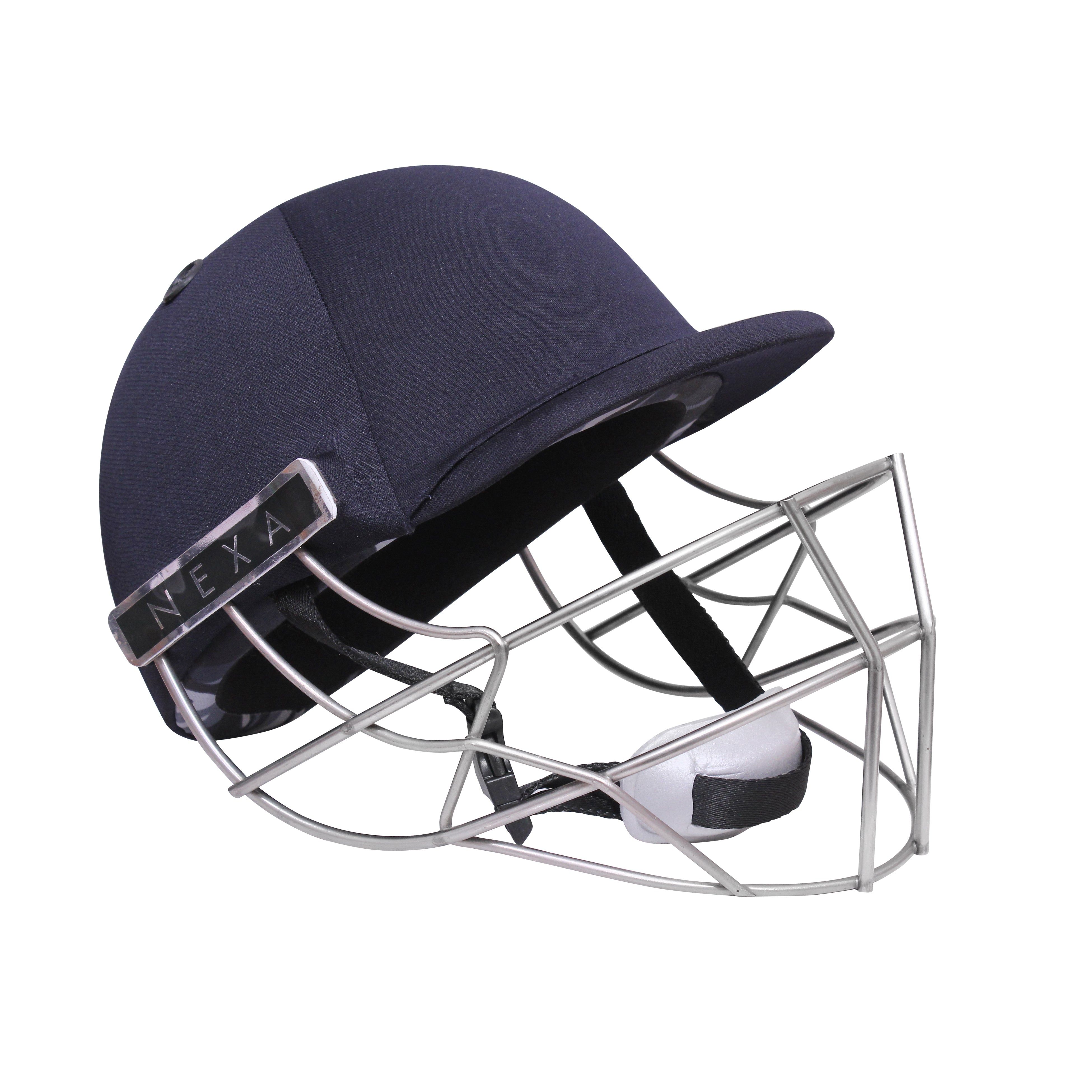 Whitedot Nexa 2.0 Platinum Cricket Helmet - SS Protector