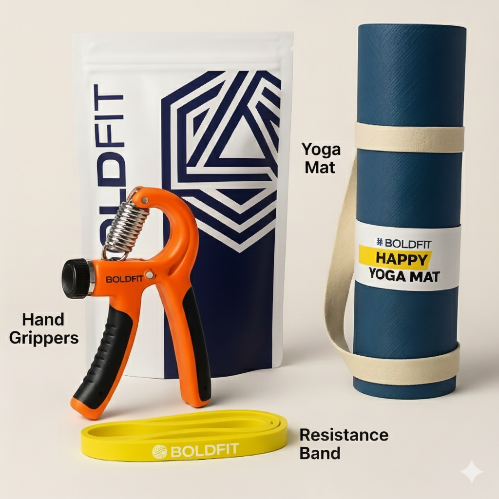 BoldFit Ultimate Home Workout Combo Kit