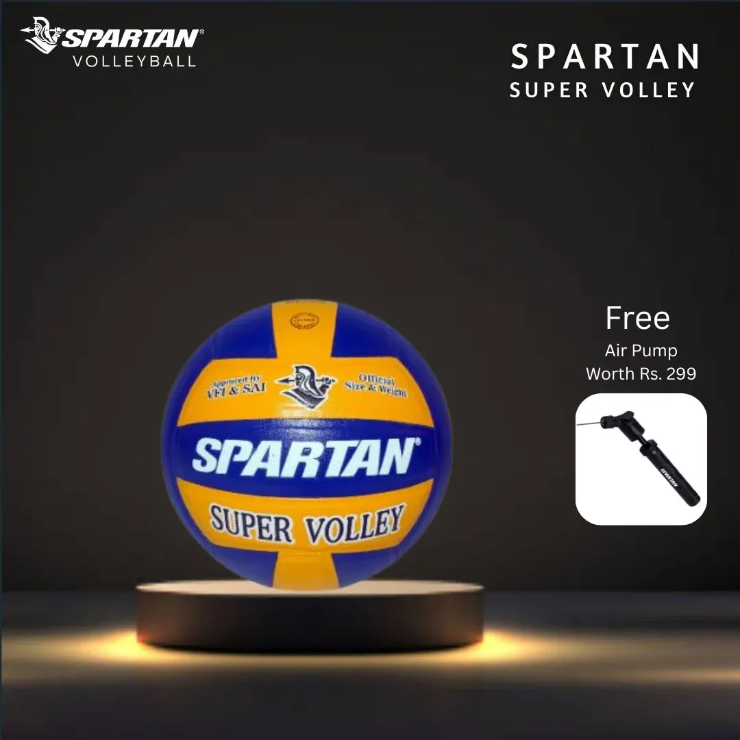 Spartan Super Volley Leather Volleyball