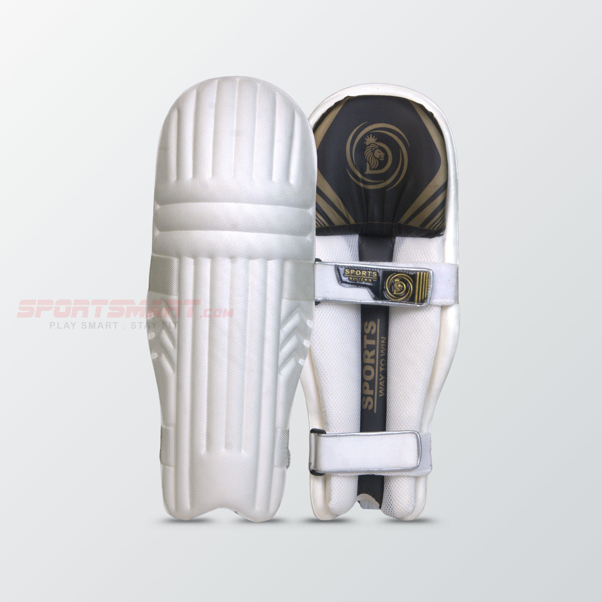 D Sports Foam Cricket Batting Pads White