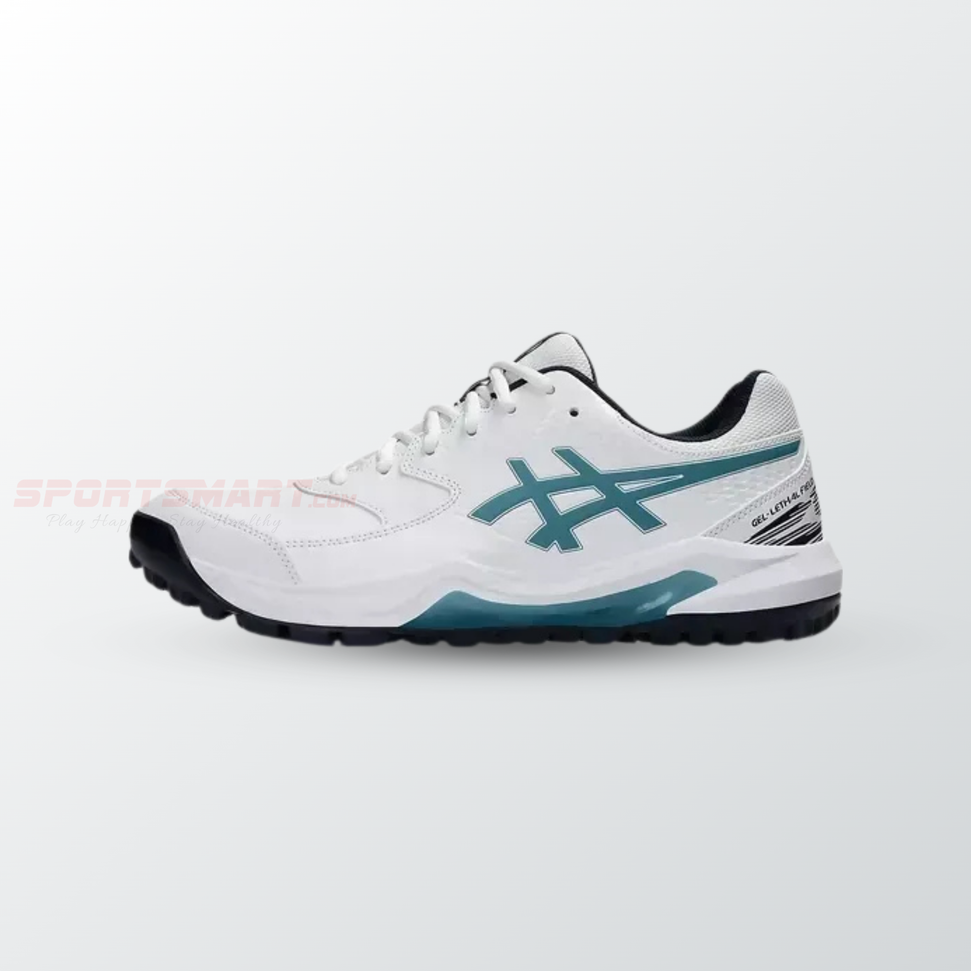 ASICS Gel-Lethal Field 2 Cricket Shoe - White/Atlantis blue