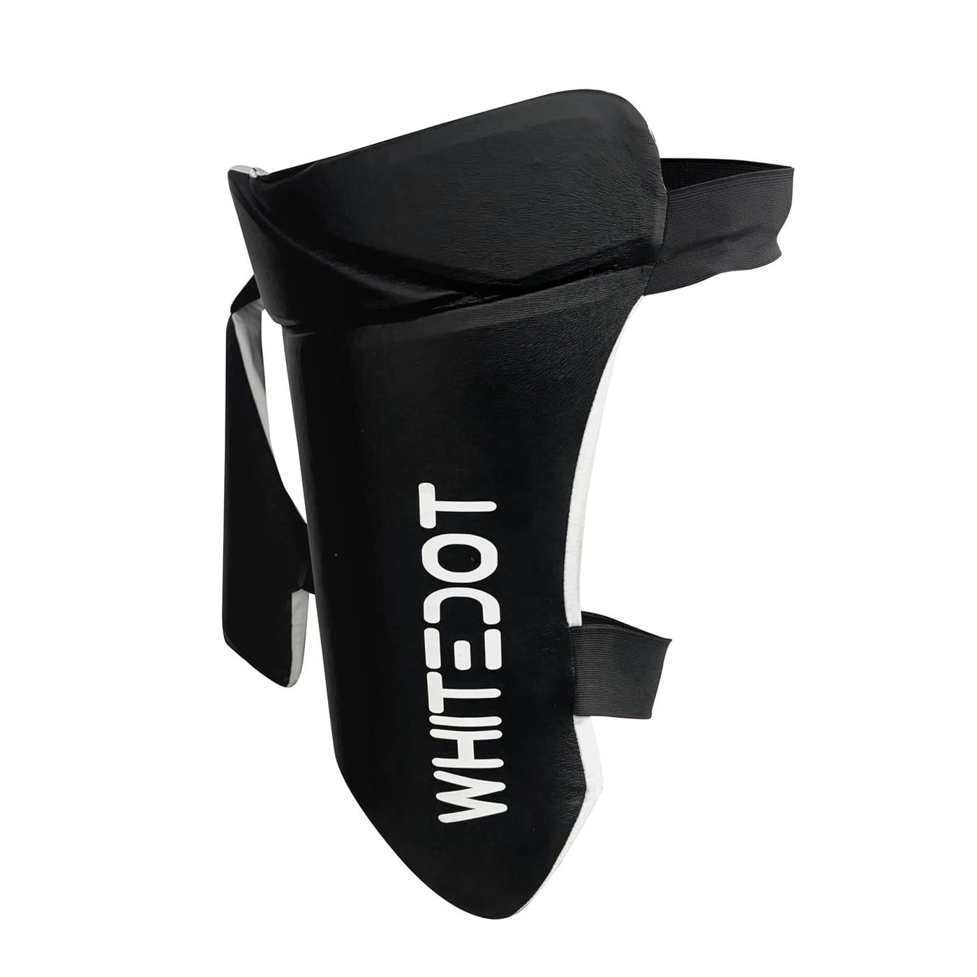 Whitedot Dot 3.1 Levlorn Cricket Combo Thigh Guard Black and White