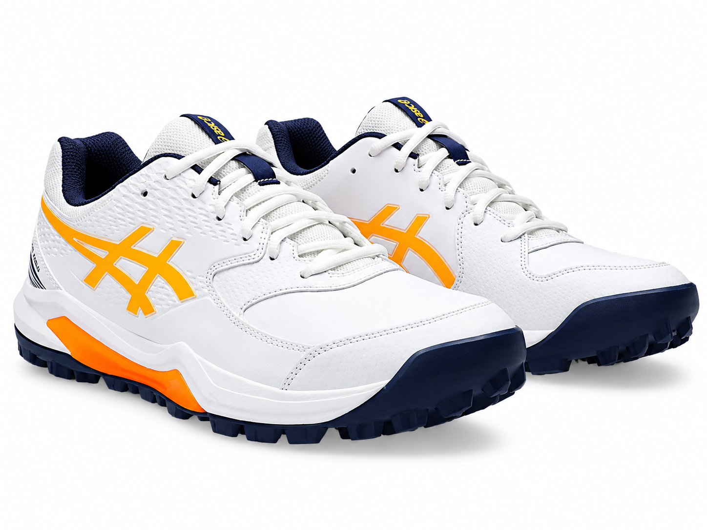 ASICS Gel-Lethal Field 2 Cricket Shoe - White/ Stadium Orange