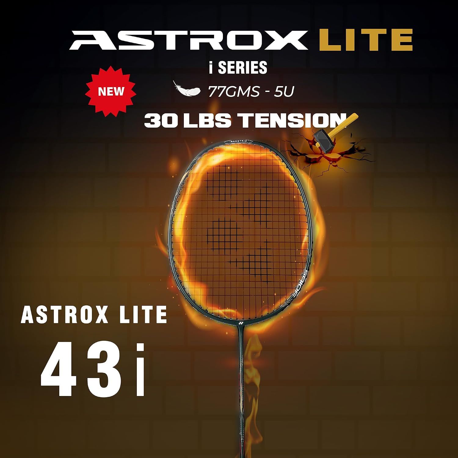 Yonex Badminton Racquet Astrox Lite 43i 5U G4